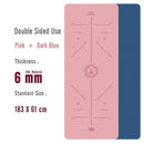 1830*610*6mm EVA Yoga Mat with Position Line Non Slip Carpet Mat For Beginner Environmental Fitness Gymnastics Mats JadeMoghul Inc.