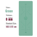 1830*610*6mm EVA Yoga Mat with Position Line Non Slip Carpet Mat For Beginner Environmental Fitness Gymnastics Mats JadeMoghul Inc.