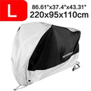 190T Black Blue Design Waterproof Motorcycle Covers Motors Dust Rain Snow UV Protector Cover Indoor Outdoor M L XL XXL XXXL D35 JadeMoghul Inc.