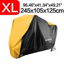 190T Black Blue Design Waterproof Motorcycle Covers Motors Dust Rain Snow UV Protector Cover Indoor Outdoor M L XL XXL XXXL D35 JadeMoghul Inc.