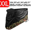 190T Black Blue Design Waterproof Motorcycle Covers Motors Dust Rain Snow UV Protector Cover Indoor Outdoor M L XL XXL XXXL D35 JadeMoghul Inc.