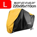 190T Black Blue Design Waterproof Motorcycle Covers Motors Dust Rain Snow UV Protector Cover Indoor Outdoor M L XL XXL XXXL D35 JadeMoghul Inc.