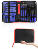 19Pcs Trim Removal Tool Car Panel Door Audio Trim Removal Tool Kit Auto Clip Pliers Fastener Remover Tool Set JadeMoghul Inc.