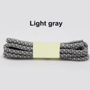 1Pair 100/120/140/160cm Fluorescent Sneaker Shoestrings Sport Shoelaces 3M Reflective Round Rope Shoes Lace Light Shoelaces AExp