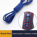 1Pair 23 colors Sneaker ShoeLaces Elastic No Tie Shoe Laces Stretching Lock Lazy laces Quick Rubber Shoelace Shoestrings AExp