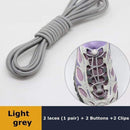 1Pair 23 colors Sneaker ShoeLaces Elastic No Tie Shoe Laces Stretching Lock Lazy laces Quick Rubber Shoelace Shoestrings AExp