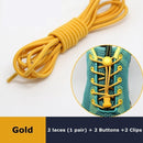 1Pair 23 colors Sneaker ShoeLaces Elastic No Tie Shoe Laces Stretching Lock Lazy laces Quick Rubber Shoelace Shoestrings AExp