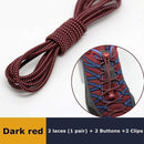 1Pair 23 colors Sneaker ShoeLaces Elastic No Tie Shoe Laces Stretching Lock Lazy laces Quick Rubber Shoelace Shoestrings AExp