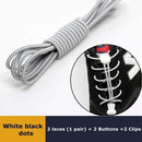 1Pair 23 colors Sneaker ShoeLaces Elastic No Tie Shoe Laces Stretching Lock Lazy laces Quick Rubber Shoelace Shoestrings AExp