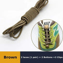 1Pair 23 colors Sneaker ShoeLaces Elastic No Tie Shoe Laces Stretching Lock Lazy laces Quick Rubber Shoelace Shoestrings AExp