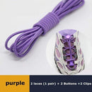 1Pair 23 colors Sneaker ShoeLaces Elastic No Tie Shoe Laces Stretching Lock Lazy laces Quick Rubber Shoelace Shoestrings AExp