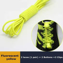 1Pair 23 colors Sneaker ShoeLaces Elastic No Tie Shoe Laces Stretching Lock Lazy laces Quick Rubber Shoelace Shoestrings AExp