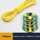 1Pair 23 colors Sneaker ShoeLaces Elastic No Tie Shoe Laces Stretching Lock Lazy laces Quick Rubber Shoelace Shoestrings JadeMoghul Inc.
