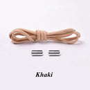 1Pair Elastic Locking Shoelaces Semicircle Shoelace Sneakers Shoe laces Quick No Tie Shoelace Kids Adult Shoes lace 21colors AExp