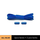 1Pair Metal Lock Shoelaces Round Elastic Shoe Laces Special No Tie Shoelace for Men Women Lacing Rubber Zapatillas 23 Colors AExp