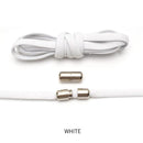 1Pair New Flat Elastic Locking Shoelace No Tie Shoelaces Special Creative Kids Adult Unisex Sneakers Shoes Laces strings AExp