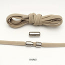 1Pair New Flat Elastic Locking Shoelace No Tie Shoelaces Special Creative Kids Adult Unisex Sneakers Shoes Laces strings AExp
