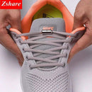 1Pair No tie Shoelaces Round Elastic Shoe Laces For Kids and Adult Sneakers Shoelace Quick Lazy Laces 21 Color Shoestrings AExp