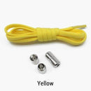 1Pair Quick Lazy Laces Round Elastic No tie Shoe Laces For Kids and Adult Sneakers Shoelace AExp