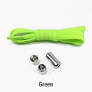 1Pair Quick Lazy Laces Round Elastic No tie Shoe Laces For Kids and Adult Sneakers Shoelace AExp