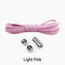 1Pair Quick Lazy Laces Round Elastic No tie Shoe Laces For Kids and Adult Sneakers Shoelace JadeMoghul Inc.