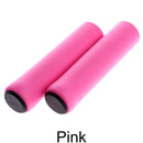 1Pair Silicone Cycling Bicycle Grips Outdoor MTB Mountain Bike Handlebar Grips Cover Anti-slip Strong Support Grips Bike Part AExp