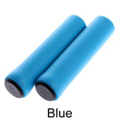 1Pair Silicone Cycling Bicycle Grips Outdoor MTB Mountain Bike Handlebar Grips Cover Anti-slip Strong Support Grips Bike Part AExp