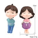 1Pair Sweety Lovers Couple Figurines Miniatures Fairy Garden Gnome Moss Terrariums Resin Crafts Decoration Accessories-19-19-JadeMoghul Inc.