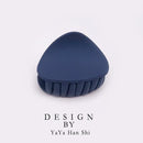 1PC 2020 Korean Fashion Design Women Hair Claw Solid Color Hair Crab Retro Square Scrub Hair Clips Small Size AExp