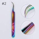 1PC Blackhead Tweezers Eyelash Extension Nipper Anti Acid Steel Needle Tweezers Removal Acne Face Care Curved Straight Nail Tool-383282-JadeMoghul Inc.