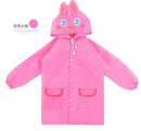 1PC Kids Rain Coat Children Raincoat Rainwear/Rainsuit,Kids Waterproof Animal Raincoat Student Poncho-Pink-JadeMoghul Inc.