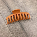1Pc Korean Solid Big Hair Claws Elegant Frosted Acrylic Hair Clips Hairpins Barrette Headwear for Women Girls Hair Accessories AExp