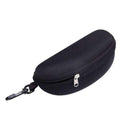 1PC New Sunglasses Reading Glasses Carry Bag Hard Zipper Box Travel Pack Pouch Case Portable Protector-Black-JadeMoghul Inc.