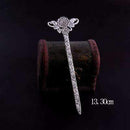 1PC New Vintage Women Hair Sticks Pins Elegance Silver Alloy Geometric Girls Headbands Lady Gift Barrettes Hair Clip Accessories-2-JadeMoghul Inc.