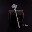 1PC New Vintage Women Hair Sticks Pins Elegance Silver Alloy Geometric Girls Headbands Lady Gift Barrettes Hair Clip Accessories-3-JadeMoghul Inc.