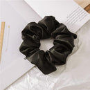 1PC Satin Silk Solid Color Scrunchies Elastic Hair Bands 2019 New Women Girls Hair Accessories Ponytail Holder Hair Ties Rope AExp