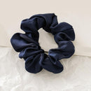 1PC Satin Silk Solid Color Scrunchies Elastic Hair Bands 2019 New Women Girls Hair Accessories Ponytail Holder Hair Ties Rope JadeMoghul Inc.