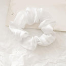 1PC Satin Silk Solid Color Scrunchies Elastic Hair Bands 2019 New Women Girls Hair Accessories Ponytail Holder Hair Ties Rope JadeMoghul Inc.