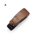 1Pc Wood Grain Glasses Case Atuo Car Accessories ABS Sunglasses Eyeglasses Glasses Holder Auto Fastener Ticket Clip AExp