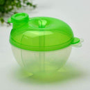 1Pcs Baby Feeding Box Portable Milk Powder Formula Dispenser Baby Kids Toddler Food Containers Storage-style 1 green-JadeMoghul Inc.