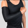 1PCS Basketball Arm Sleeve Armguards Quick Dry UV Protectin Running Elbow Support Arm Warmers Fitness Elbow Pad Cycling-Black-L-JadeMoghul Inc.