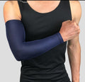 1PCS Basketball Arm Sleeve Armguards Quick Dry UV Protectin Running Elbow Support Arm Warmers Fitness Elbow Pad Cycling-Deep Blue-L-JadeMoghul Inc.