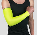 1PCS Basketball Arm Sleeve Armguards Quick Dry UV Protectin Running Elbow Support Arm Warmers Fitness Elbow Pad Cycling-Green-L-JadeMoghul Inc.