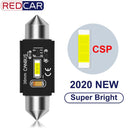 1pcs CSP Chips Canbus C5W C10W Led Bulb 31mm 36mm 39mm 41mm Car Festoon Light Interior Dome Reading Lights 6000K Pure White AExp