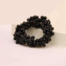 1PCS Fashion Pearl Headwear Elastic Hair Bands Hair Elastic Rubber Rope Ring Tie Hair Accessories Scrunchy Headband For Women-Black-JadeMoghul Inc.