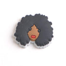 1PCS I Can Not Breathe Shoe Charms Soft PVC JIBZ For Croc Shoe Charm Black lives matter fist BGM BLM AExp