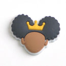 1PCS I Can Not Breathe Shoe Charms Soft PVC JIBZ For Croc Shoe Charm Black lives matter fist BGM BLM AExp