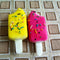 1PCS Kawaii Squishy Bread Chocolate Sprinkles Popsicle Soft Scented Charms Pretend Toys 4cm x 10cm--JadeMoghul Inc.