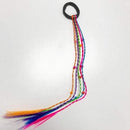 1PCS New Girls Elastic Hair Band Rubber Band Hair Accessories Wig Ponytail Headband Kids Twist Braid Rope Headdress Hair Braider AExp