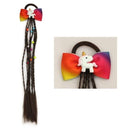 1PCS New Girls Elastic Hair Band Rubber Band Hair Accessories Wig Ponytail Headband Kids Twist Braid Rope Headdress Hair Braider AExp